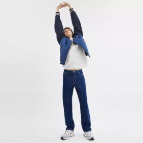 Denim-Jeans met rechte pasvorm