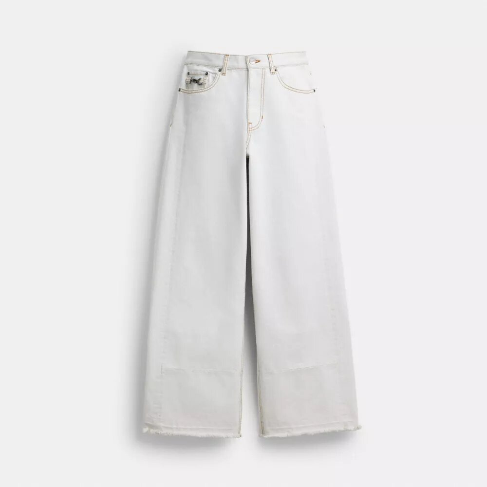 Denim werkbroek van biologisch katoen