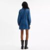 Denimjurk met lange mouwen van biologisch katoen