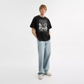 Dinosaur City Relaxed T-shirt van biologisch katoen