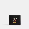 Disney X Coach 3-in-1-portemonnee van regeneratief leer met Mickey Mouse