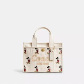 Disney X Coach Cargo-tote bag 26 met Mickey Mouse van regeneratief katoenen canvas