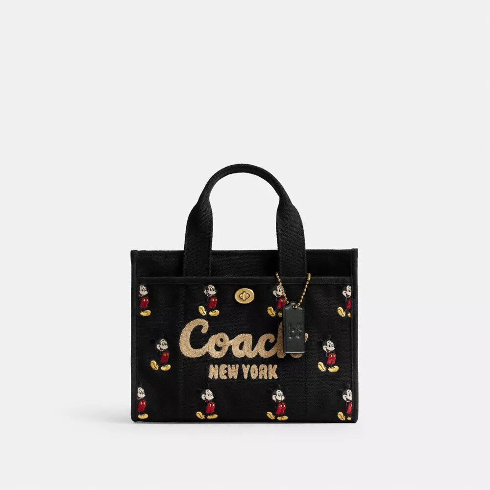 Disney X Coach Cargo-tote bag 26 met Mickey Mouse van regeneratief katoenen canvas