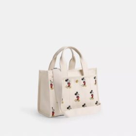 Disney X Coach Cargo-tote bag 26 met Mickey Mouse van regeneratief katoenen canvas