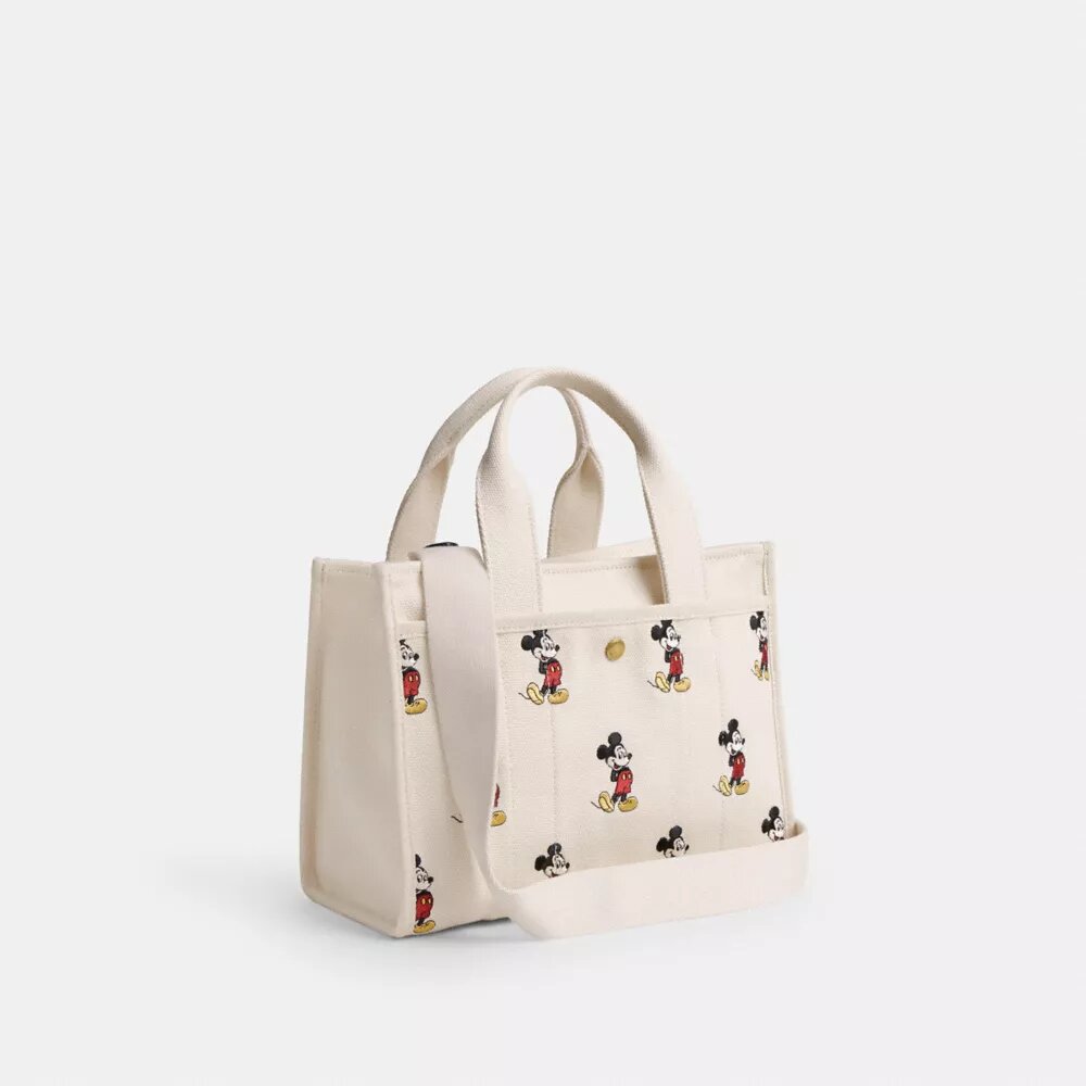Disney X Coach Cargo-tote bag 26 met Mickey Mouse van regeneratief katoenen canvas