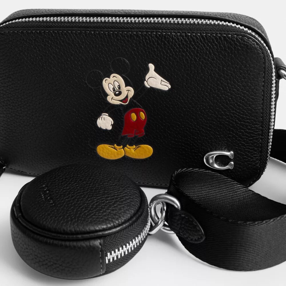 Disney X Coach Charter slanke Crossbodytas met Mickey Mouse