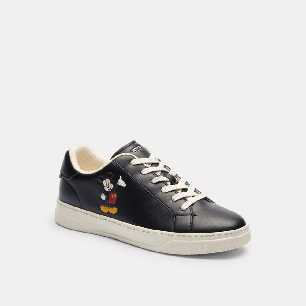 Disney X Coach Hoge sneakers met Mickey Mouse