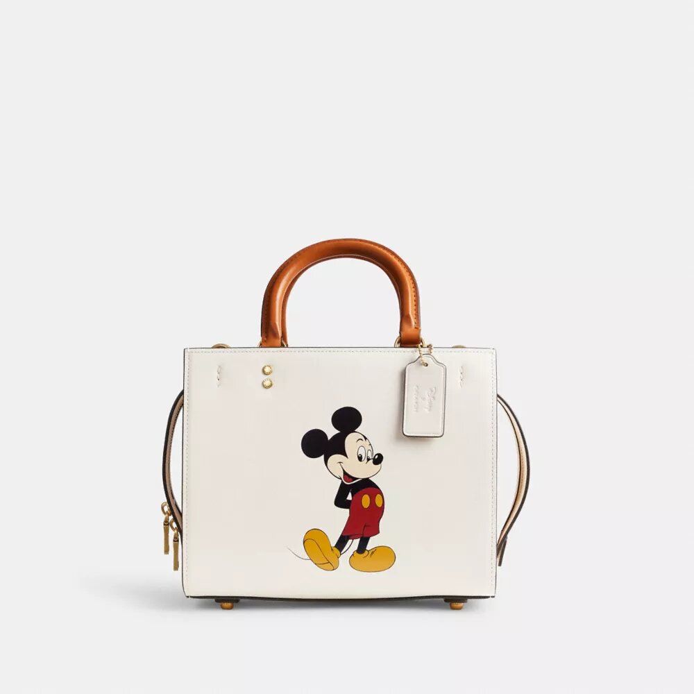 Disney X Coach Rogue-tassen 25 met Mickey Mouse