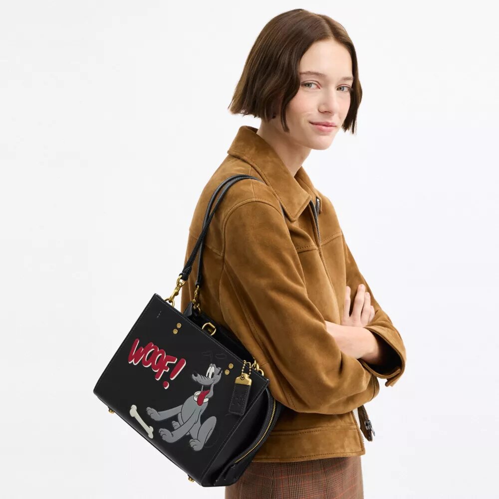 Disney X Coach Rogue-tassen 25 met Pluto