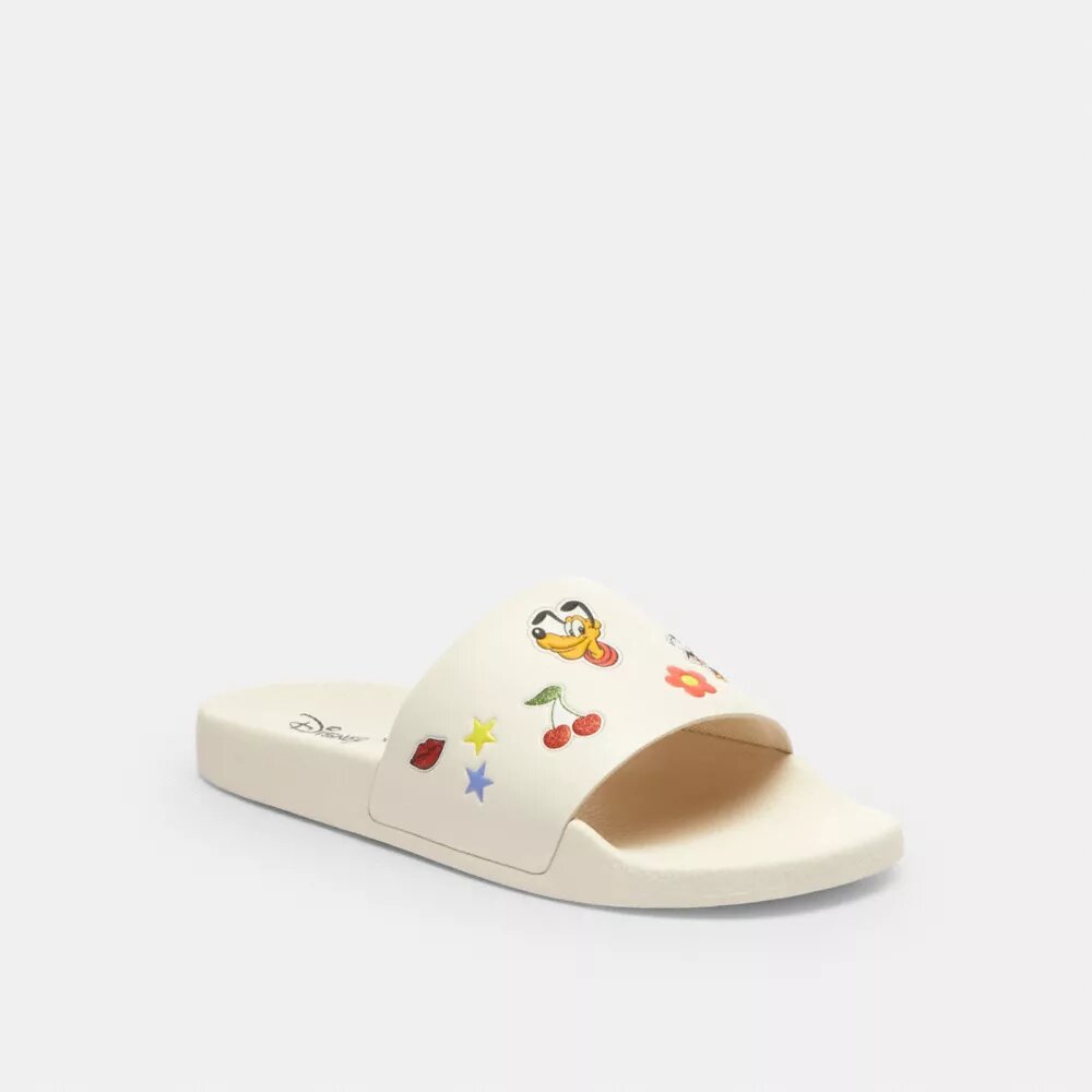 Disney X Coach Udele Sportslippers met stickerprint