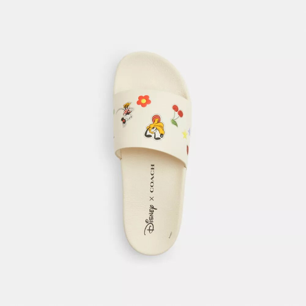 Disney X Coach Udele Sportslippers met stickerprint