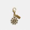 DIY-bedel met kristallen bloem