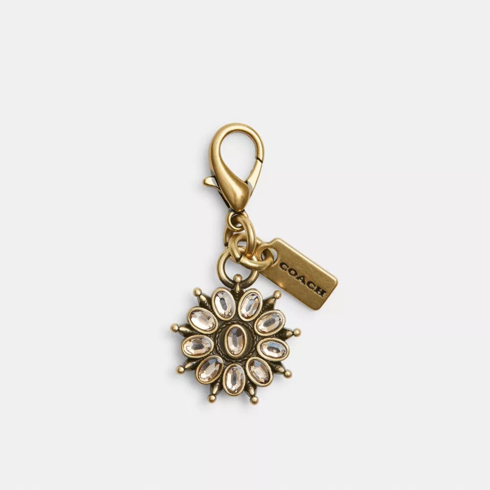 DIY-bedel met kristallen bloem
