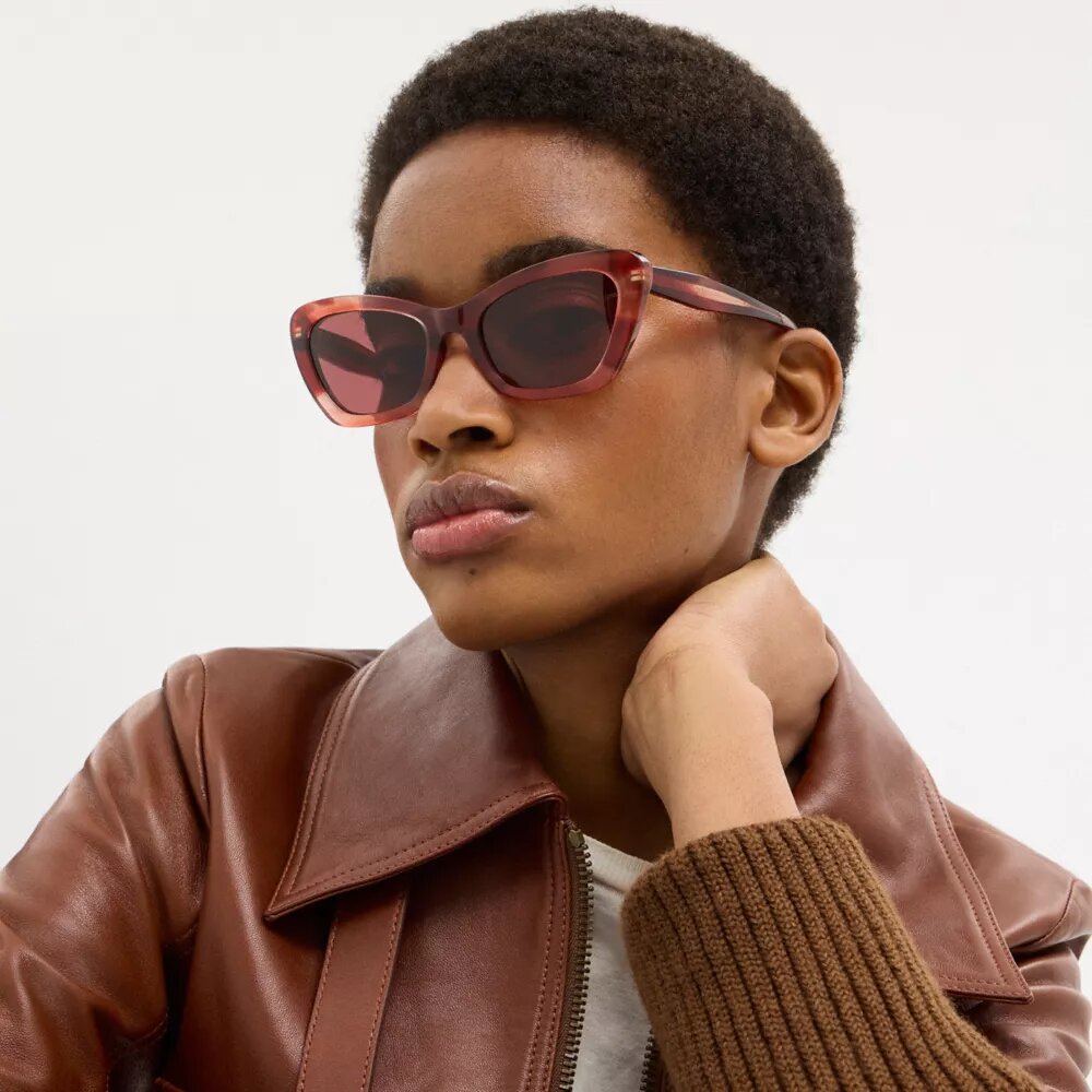 Draadzonnebril in Cat-Eye-stijl