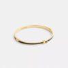 Dunne emaille armband met scharnier en ons kenmerkende logo