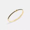 Dunne emaille armband met scharnier en ons kenmerkende logo