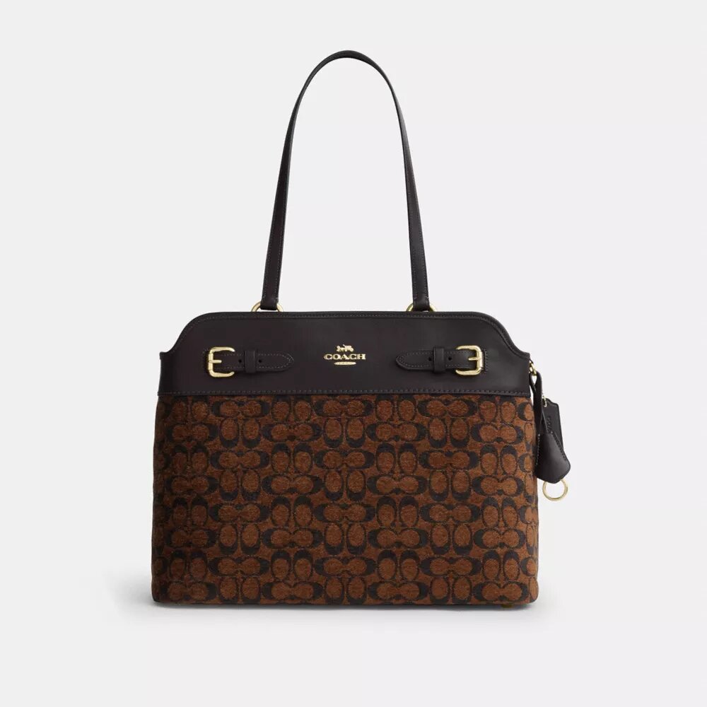 Easton Tote bag in kenmerkende chenille