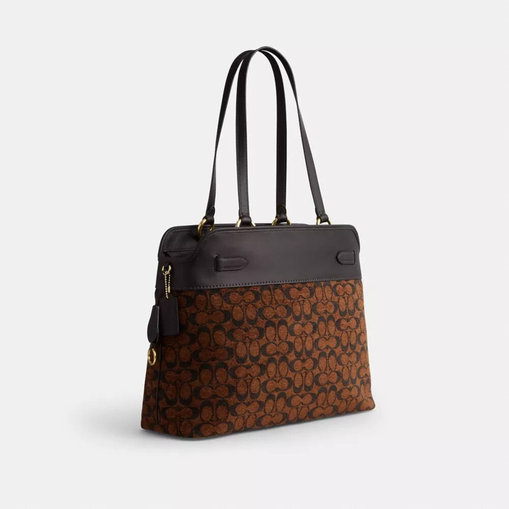 Easton Tote bag in kenmerkende chenille