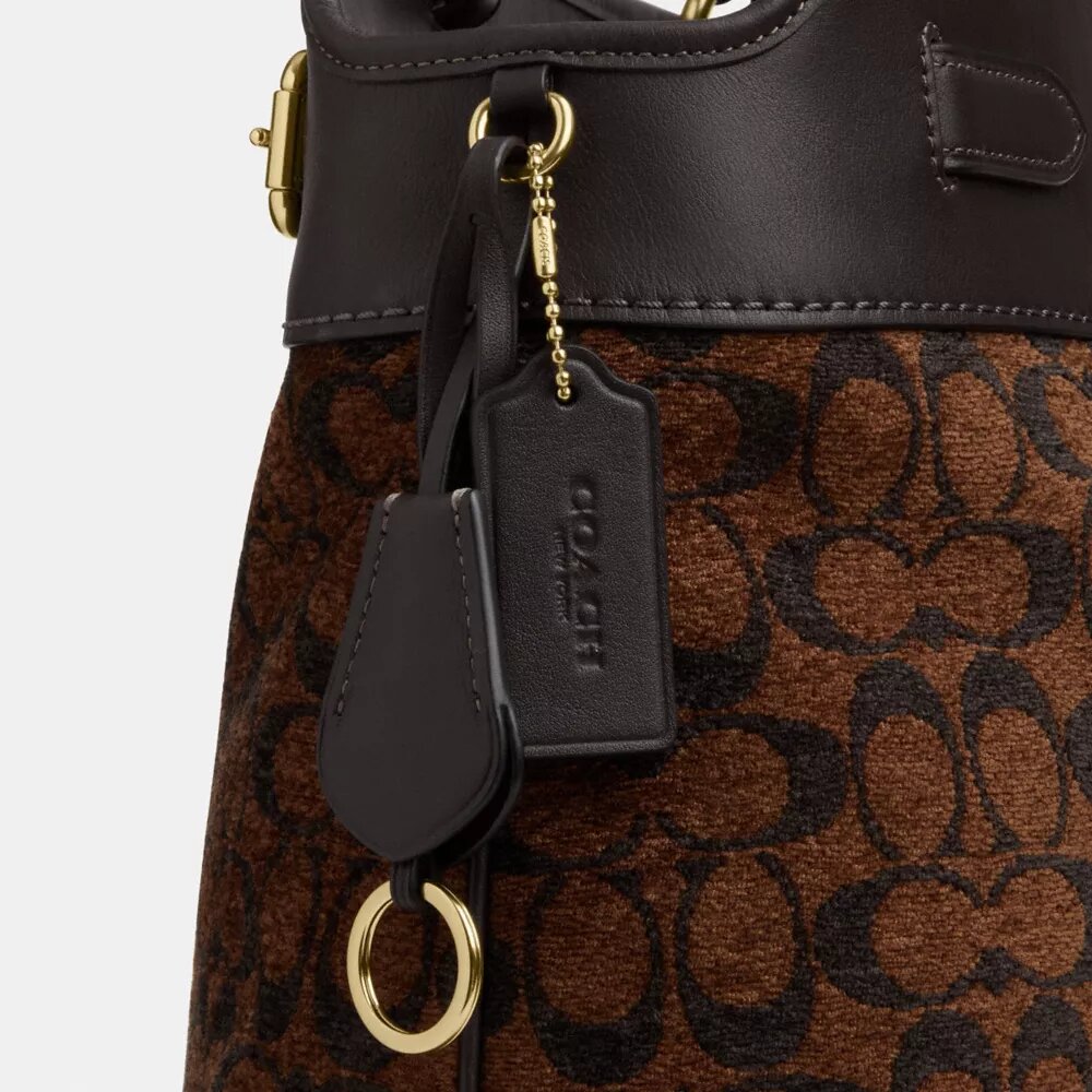 Easton Tote bag in kenmerkende chenille