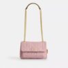 Elodie-crossbodytas 18 in 'Loved Denim' met doorgestikt patroon