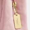 Elodie-crossbodytas 18 in 'Loved Denim' met doorgestikt patroon