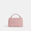 Elodie-crossbodytas 18 in 'Loved Denim' met doorgestikt patroon