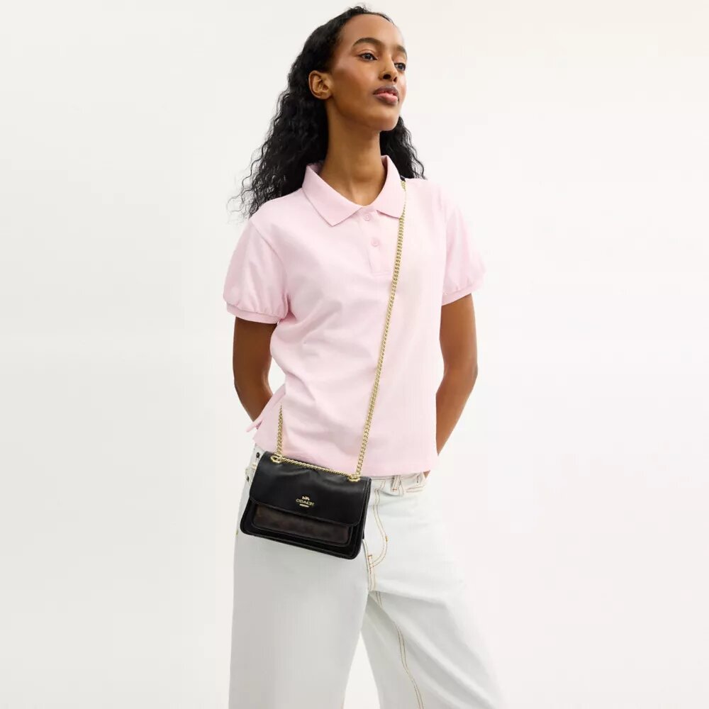 Elodie-crossbodytas 18 in Signature Canvas