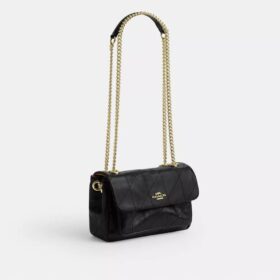 Elodie-crossbodytas 18 met doorgestikt patroon