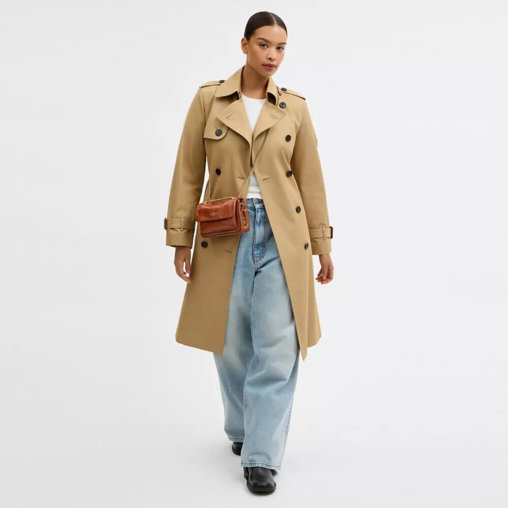 Elodie-crossbodytas 18 met doorgestikt patroon