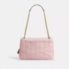 Elodie-crossbodytas in ‘Loved Denim’ met doorgestikt patroon