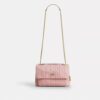 Elodie-crossbodytas in ‘Loved Denim’ met doorgestikt patroon