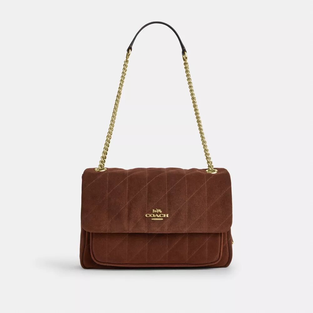 Elodie-crossbodytas met doorgestikt patroon