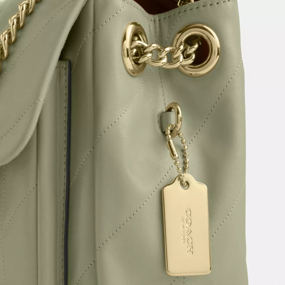 Elodie-crossbodytas met doorgestikt patroon