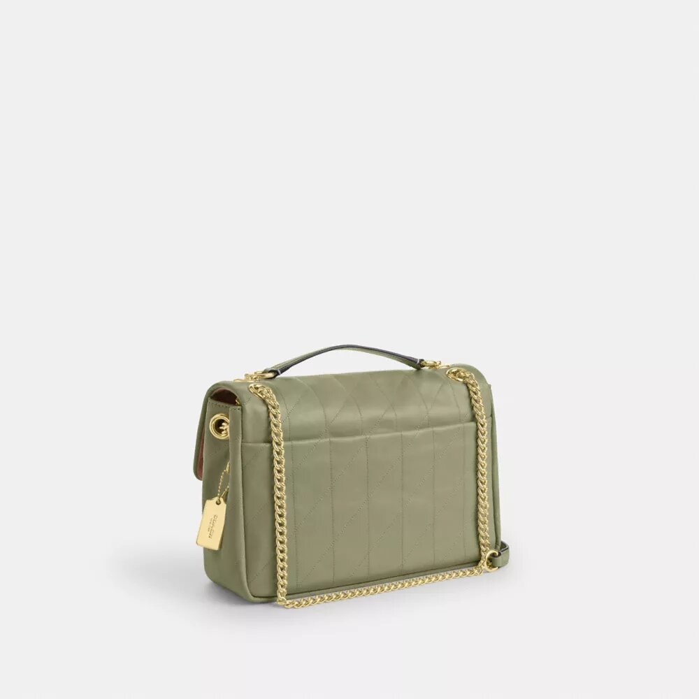 Elodie-crossbodytas met doorgestikt patroon