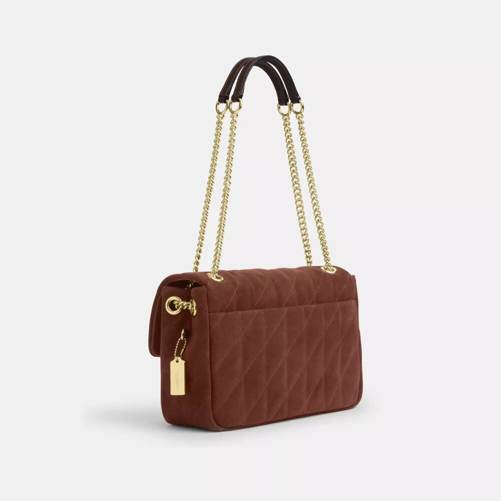 Elodie-crossbodytas met doorgestikt patroon