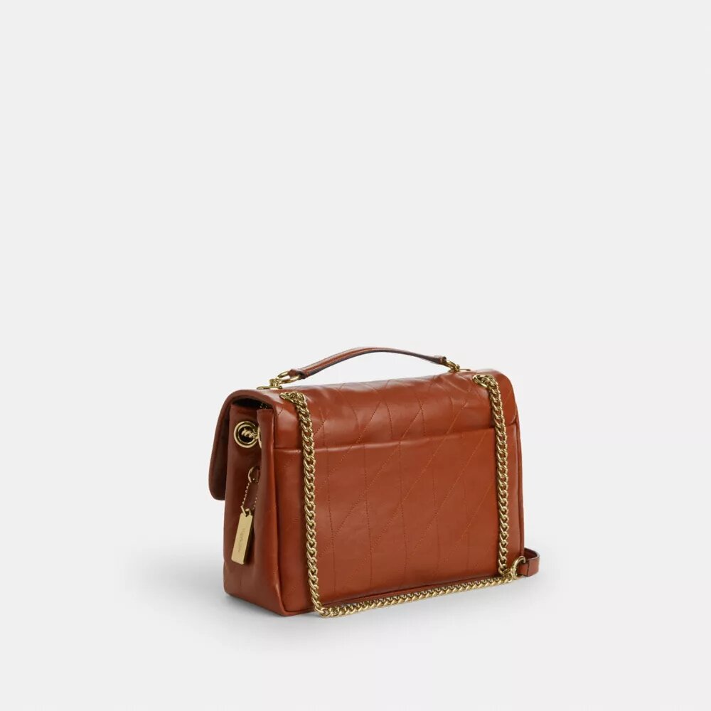 Elodie-crossbodytas met doorgestikt patroon