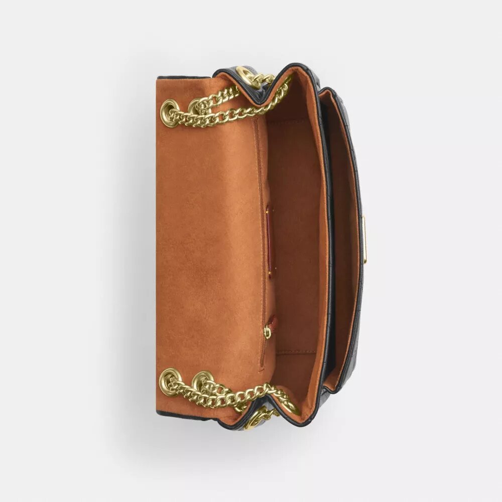Elodie-crossbodytas met doorgestikt patroon