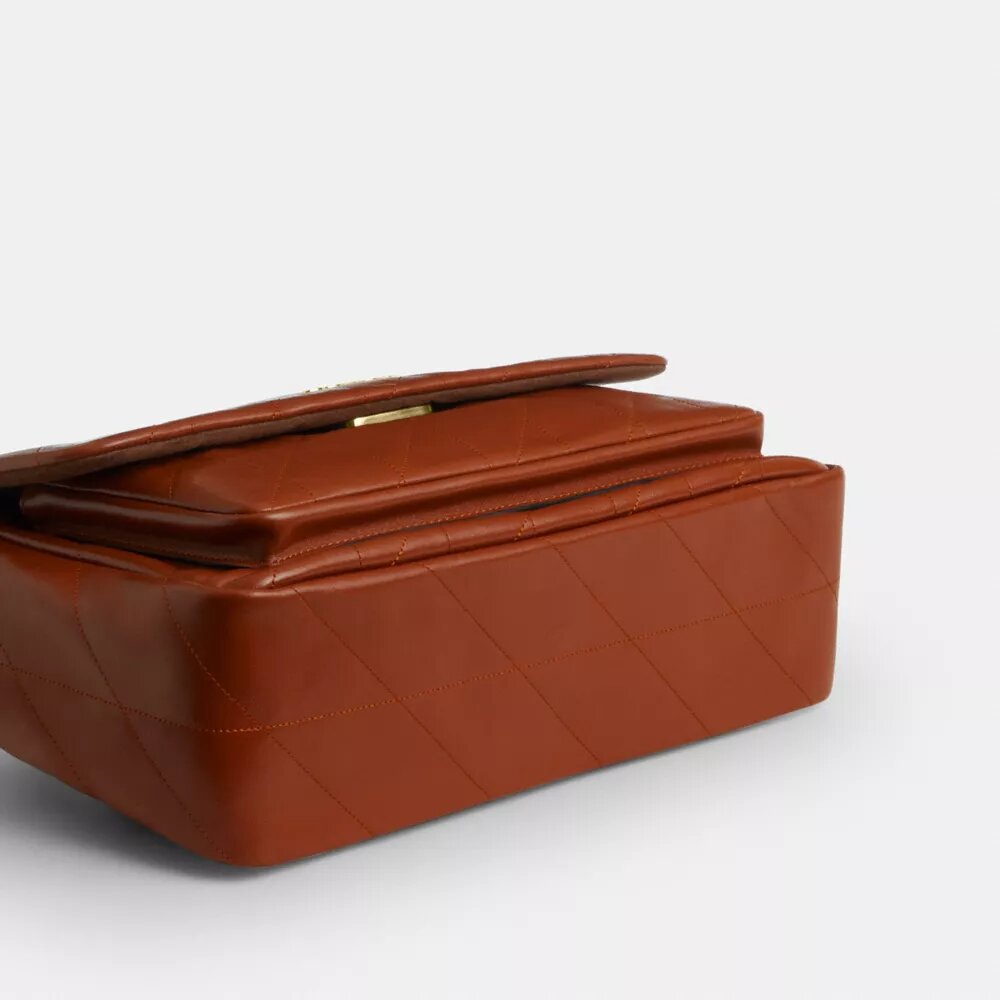 Elodie-crossbodytas met doorgestikt patroon