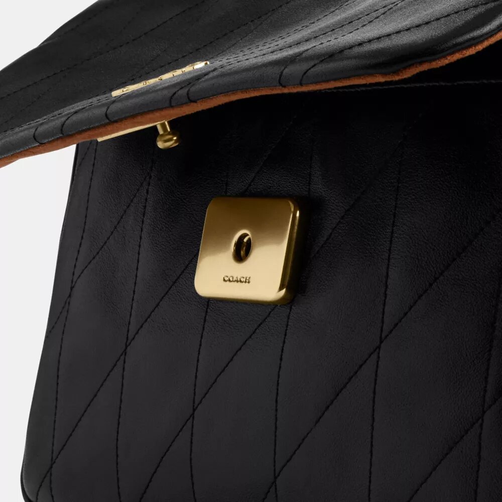 Elodie-crossbodytas met doorgestikt patroon