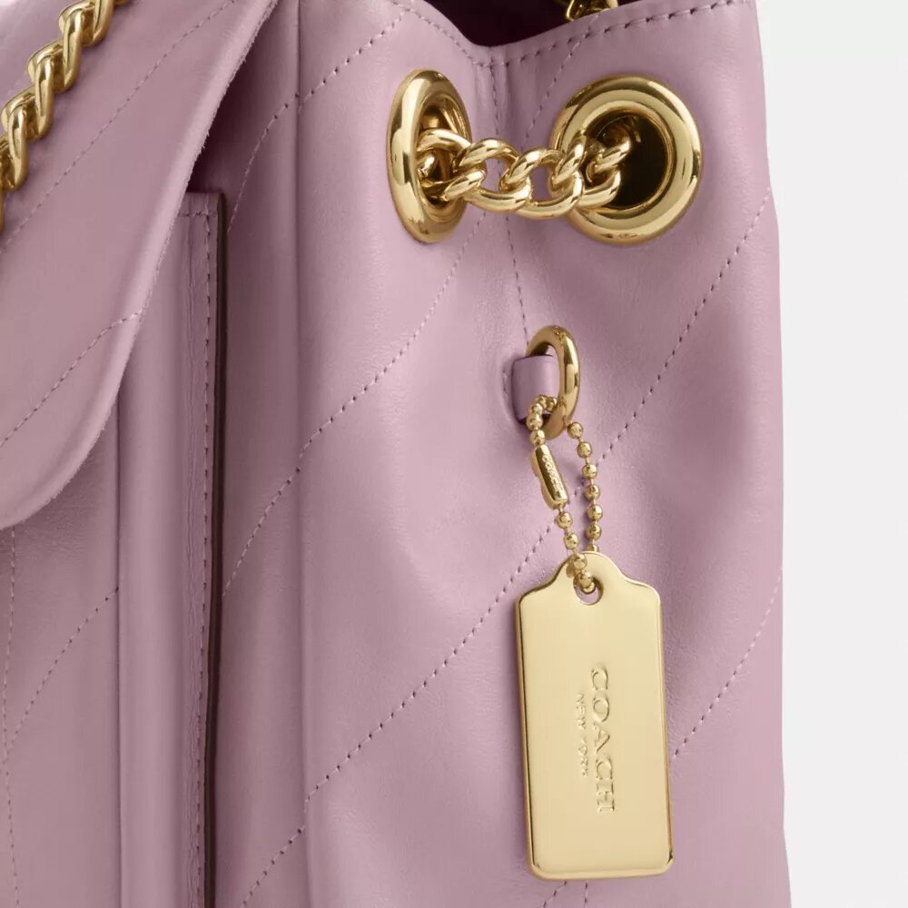 Elodie-crossbodytas met doorgestikt patroon