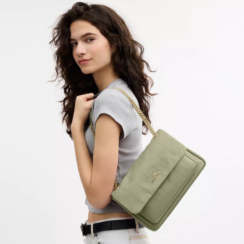 Elodie-crossbodytas met doorgestikt patroon