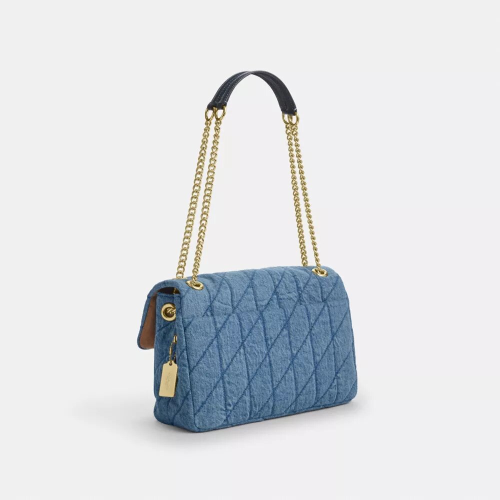 Elodie-crossbodytas van regeneratief katoen met doorgestikte details