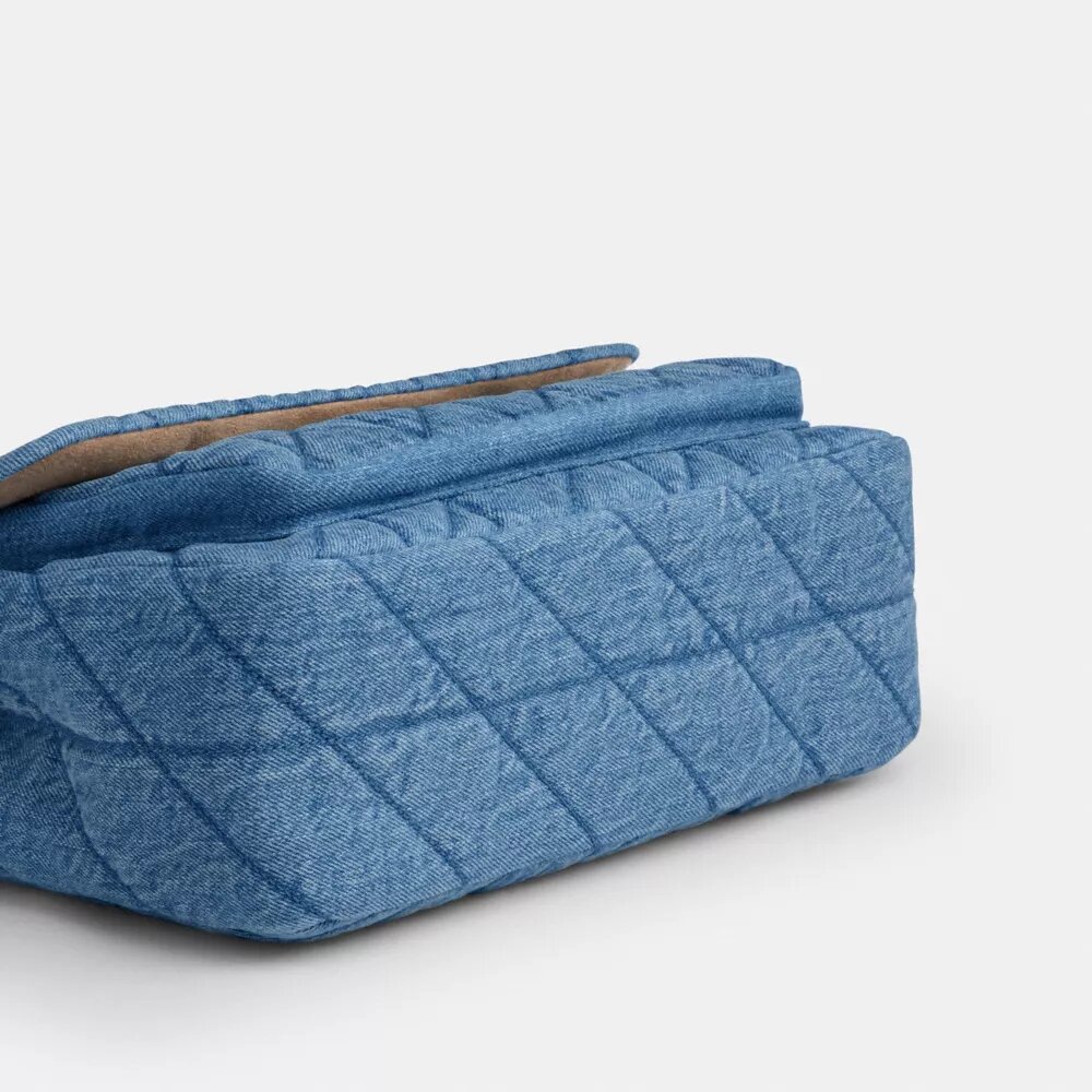 Elodie-crossbodytas van regeneratief katoen met doorgestikte details