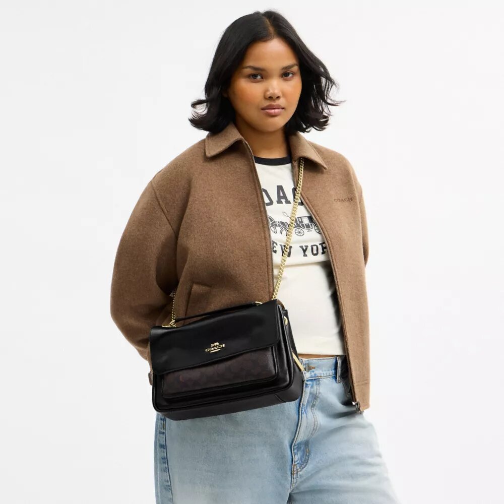 Elodie-crossbodytas van Signature Canvas