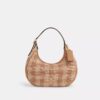 Emily-schoudertas met gingham-print