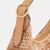 Emily-schoudertas met gingham-print