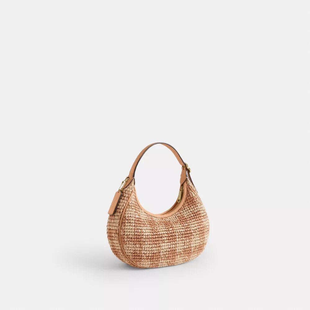 Emily-schoudertas met gingham-print