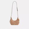 Emily-schoudertas met gingham-print