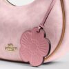 Emily-schoudertas van Signature Canvas met bedels