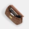 Emory-tas met handvatten in kenmerkende chenille
